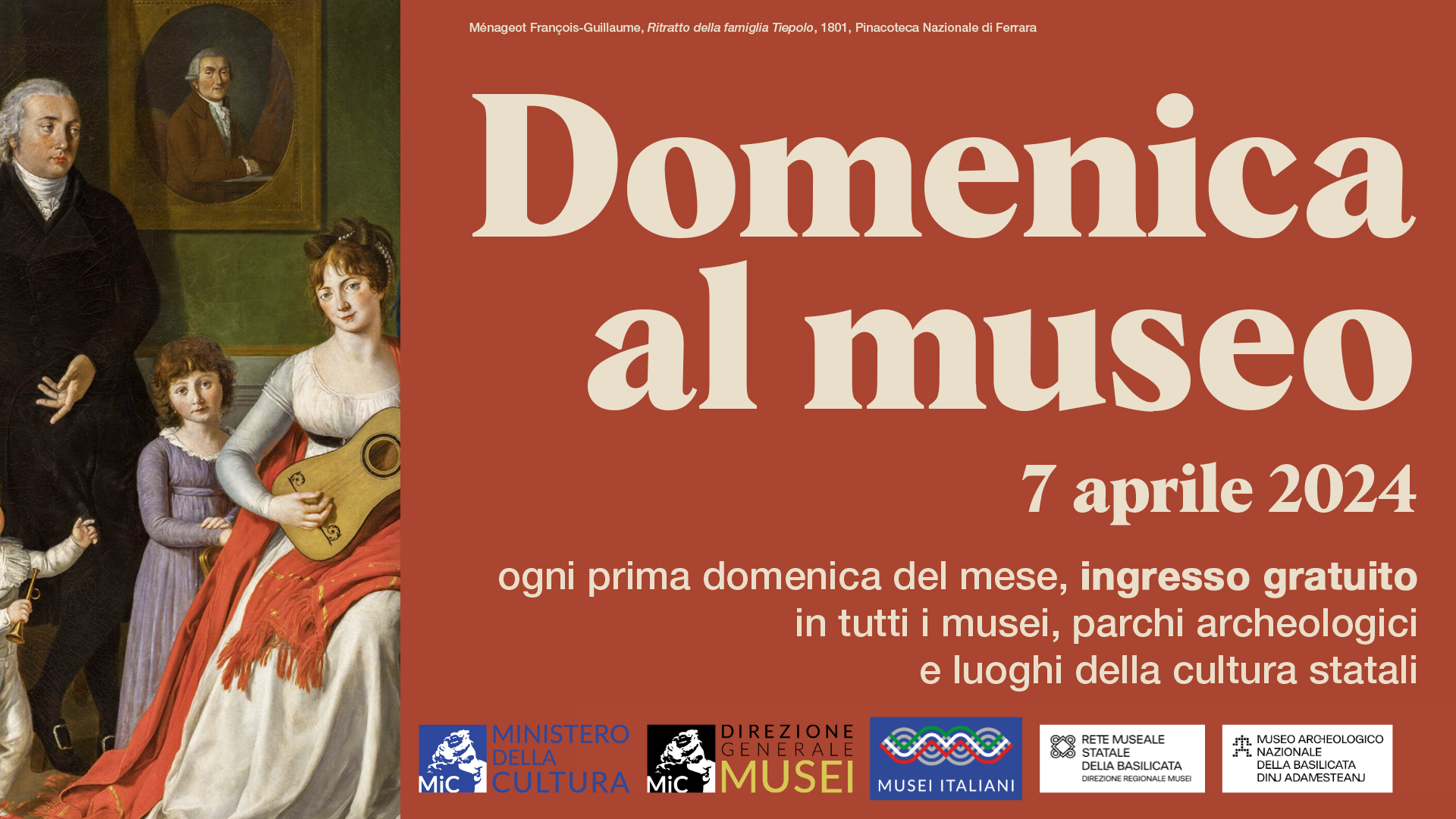 Domenica al Museo di Potenza - 7 aprile